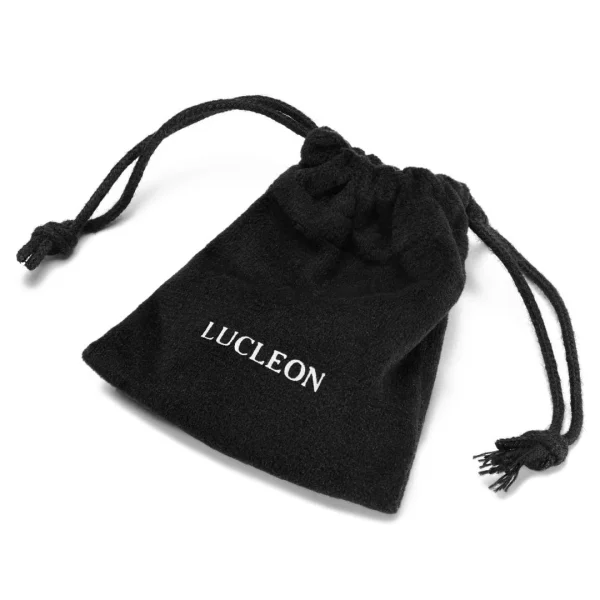 Lucleon Boucle D’oreille Créole En Acier Bleu Retour gratuit en magasin. 4